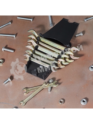 Набор ключей рожковых Rexant (6х7-20х22 мм), 8 шт., желтый цинк