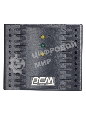 Стабилизатор напряжения Powercom Voltage Regulator, 3000VA, Black, Schuko