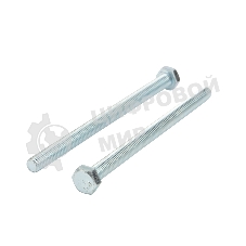 Болт шестигранный Kranz DIN 933, 8х120, короб (10 шт./уп.)