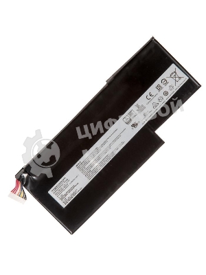 Аккумулятор для ноутбука MSI GF63, BTY-M6K, MS-17B4, MS-17B4, MS-16K3, GS63VR 7RG, GS63VR, 11.4V 52.4Wh