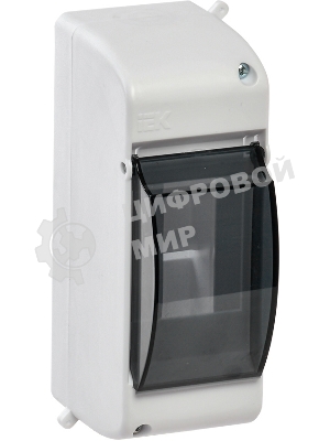 Бокс ОП КМПн 2/2 для 2 авт. выкл. прозр. крышка IP30 IEK MKP42-N-02-30-20