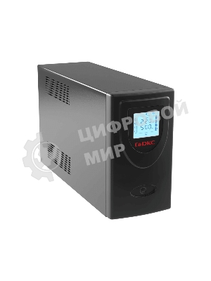 Источник бесперебойного питания DKC INFOLCD2000SI ИБП Info LCD 2000В.А IEC (2) Schuko (2) USB + RJ45