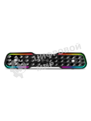 Акустическая система SVEN 450 2.0 (2x5W, Bluetooth, RGb-подсветка) черная