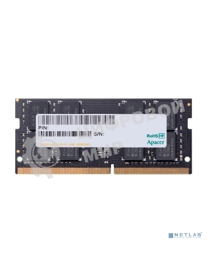 Оперативная память Apacer, DDR4, 16GB (1x16GB), 2666 MHz, CL19, SO-DIMM