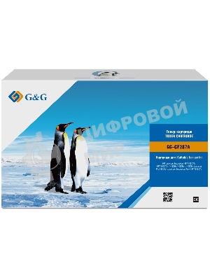 Картридж лазерный G&G GG-CF287A черный (9000 стр.) для HP LJ M506dn/M506n/M506x