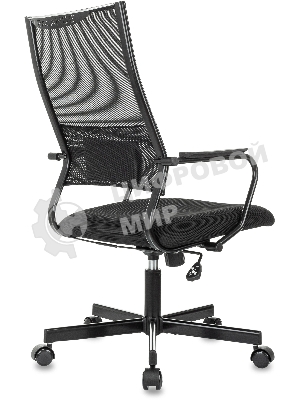 Кресло руководителя Бюрократ CH Balance черный Elastic-102 TW-11 сетка/ткань крестов. металл черный