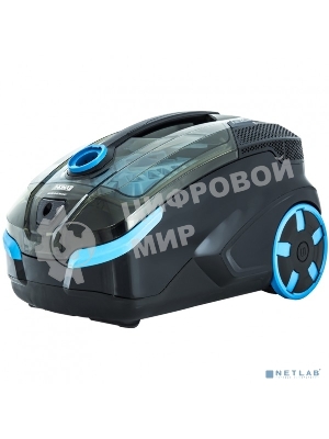 Моющий пылесос Thomas DryBOX Amfibia черный/голубой, 325/1700 Вт, уборка влажная/сухая/сбор жидкости, пылесборник контейнер 2.6 л