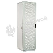 Шкаф телекоммуникационный напольный 42U (600x800) дверь перфорированная 2 шт. (3 места), ШТК-М-42.6.8-44АА