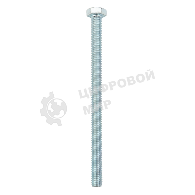 Болт шестигранный Kranz DIN 933, 8х120, короб (10 шт./уп.)