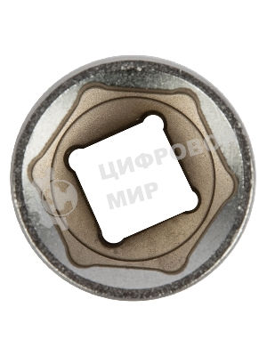 Головка торцевая Matrix, 22 мм, 6-гранная, CrV, под квадрат 1/2