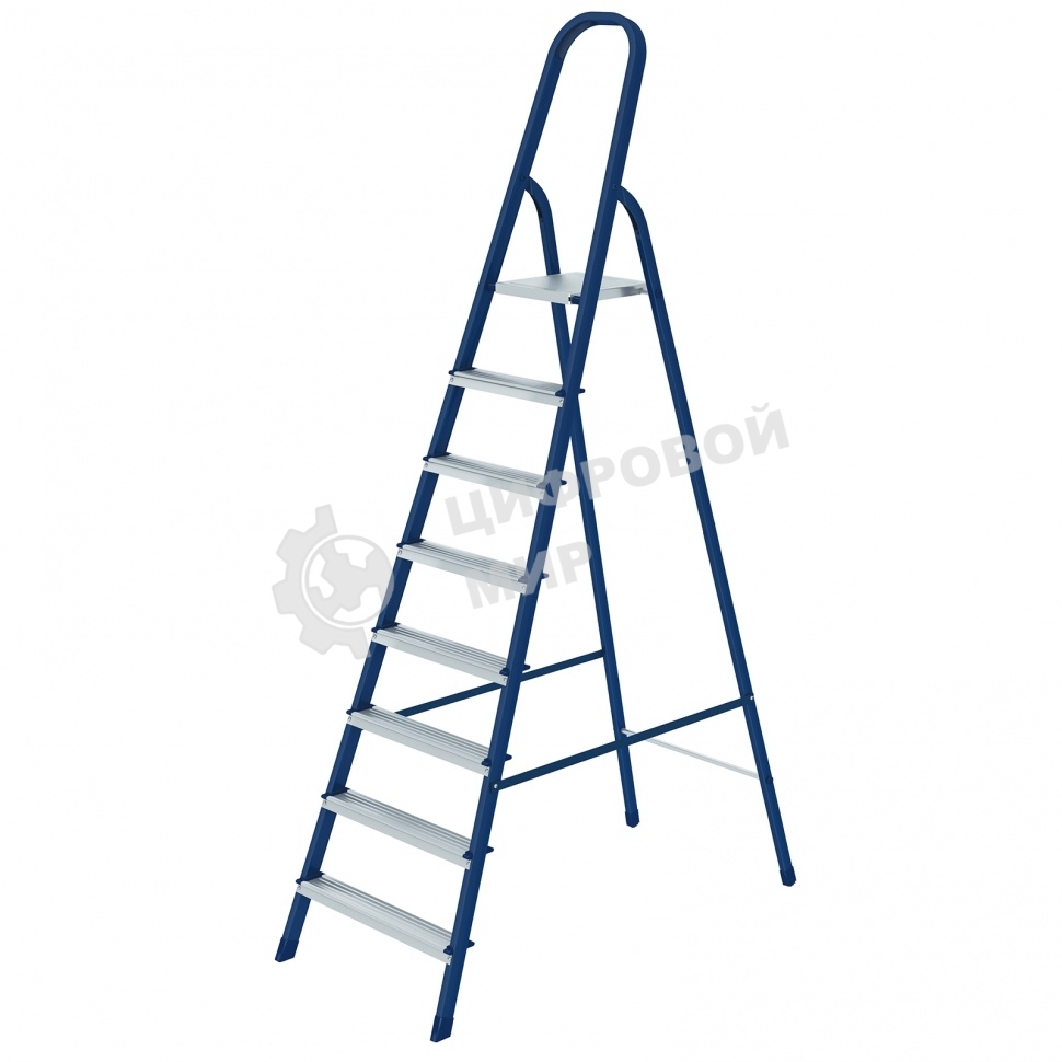 Стремянка Сибртех 8 ступеней, стальная