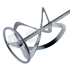 Насадка для миксера Сибртех, для легких растворов,140 х 590 мм, оцинкованная,хвостовик резьба М14