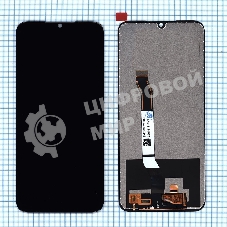 Дисплей для Xiaomi Redmi Note 8, Redmi Note 8 2021 (small size) черный