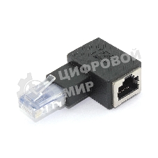 Удлинитель сетевого кабеля мама-папа угловой влево