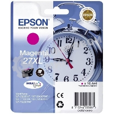 Картридж струйный Epson 27XL T2713 (C13T27134022/C13T27134020) пурпурный, 10.4 мл (1100 стр.), для WF7110/7610/7620