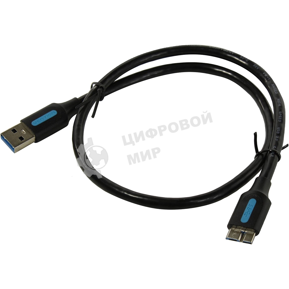 Кабель Vention USB 3.0 AM/micro B - 0.5м
