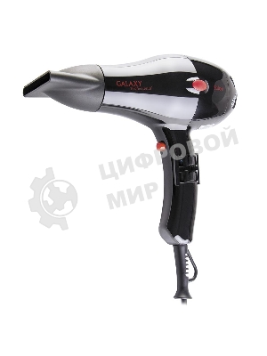 Фен Galaxy Line GL 4326 черный/красный, 2200 Вт