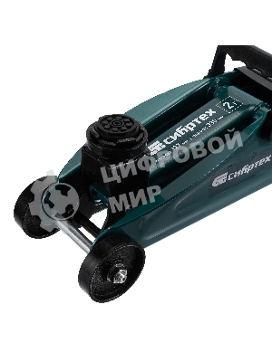 Домкрат гидравлический Сибртех подкатной, 2т, 127-330мм