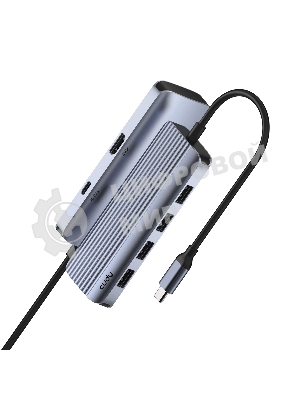 USB-концентратор USB-C Cudy UH500, 1 USB-C 3.0, 1x 4K@30Hz HDMI Port, 1x 100W USB-C port for PD Charging, 4x USB-A (UH500)