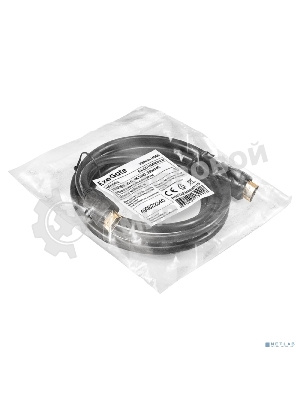 Кабель HDMI ExeGate EX-CC-HDMI2-2.0 (19M/19M, v2.0, 2,0м, 4K UHD, Ethernet, позолоченные контакты)