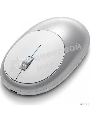 Мышь беспроводная Satechi M1 серебристый, 1200 dpi, Bluetooth, кнопки - 3