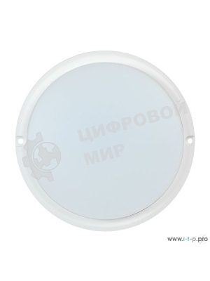 Светильник IEK LDPO0-4002-12-4000-K01LED ДПО 4002 12Вт IP54 4000K круг белый IEK