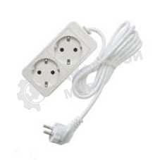 Удлинитель 2х10 м с заземл. 10А IP20 2.2кВт Союз 481S-9210