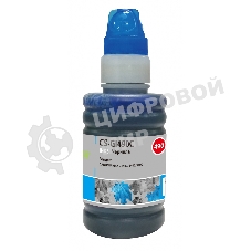 Чернила Cactus CS-GI490C голубой 100мл для Canon PIXMA G1400, G2400, G3400