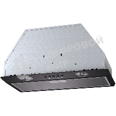 Вытяжка встраиваемая Krona Runa 600 PB черный, 60 см, 845 куб. м/ч, 53 дБ