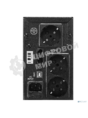 Источник бесперебойного питания CROWN Line Intractive CMU-SP650EURO LCD USB 650VA\390W, корпус металл, 1x12V/7AH, розетки 2*EURO+3*IEC, трансформатор AVR 140-290V, LCD-дисплей, съемный кабель 1.2 м, порт RJ11/45, порт USB, защита: от перегрузки, от КЗ, от скачков напражения