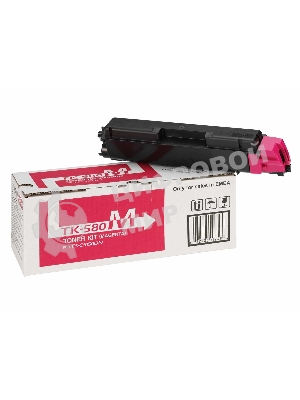 Картридж лазерный Kyocera TK-580M (1T02KTbNL0) пурпурный для FS-C5150DN 2800 стр.