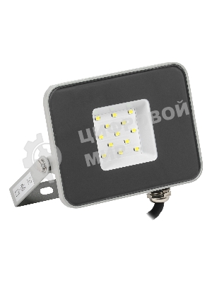 Прожектор IEK LPDO701-10-K03 СДО 07-10 светодиодный серый IP65 6500 K IEK
