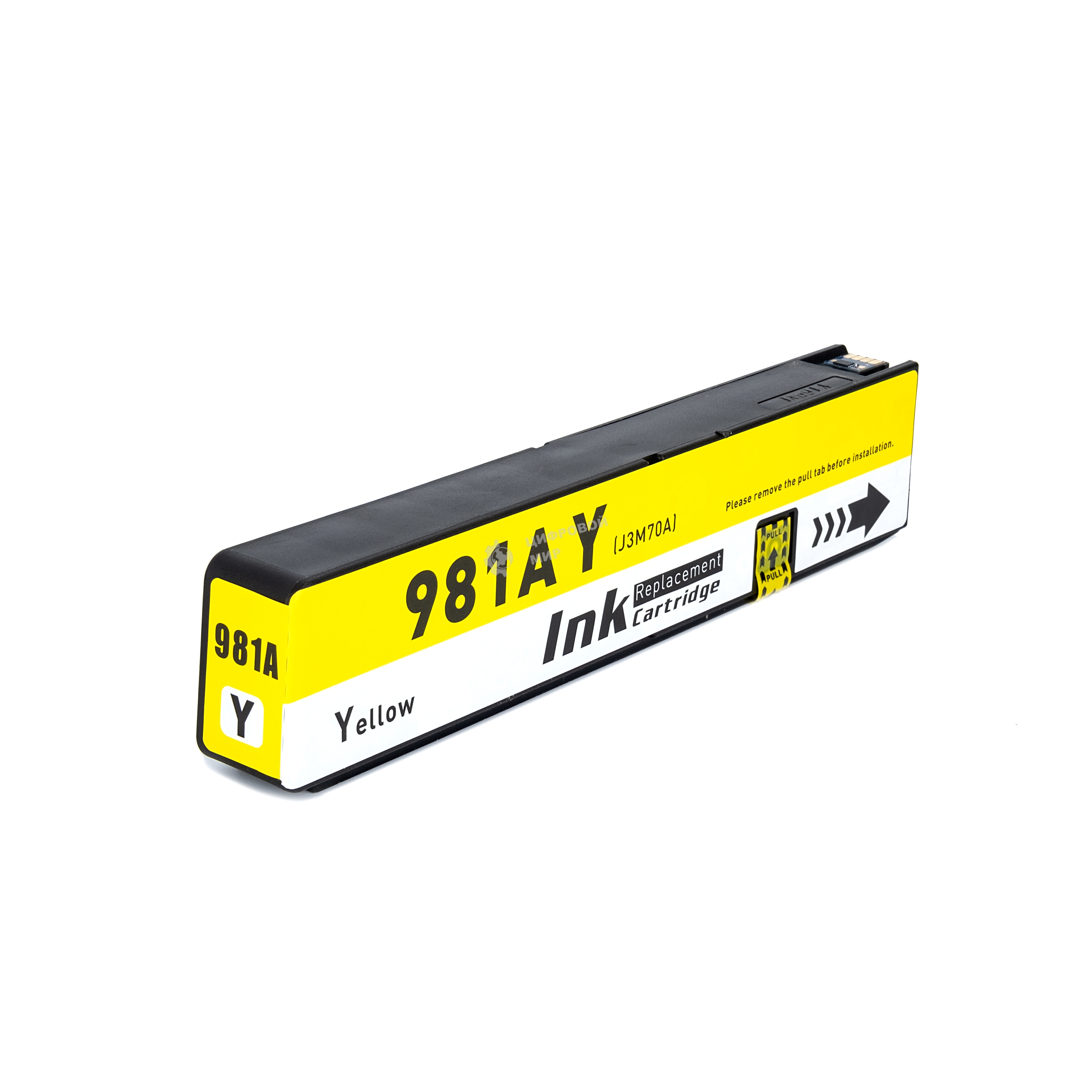 Картридж струйный NVPrint 981A (NV-J3M70A) Yellow для HP PageWide 556/586 (100 мл)