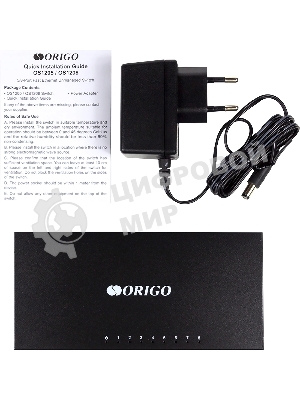 Коммутатор неуправляемый 8-портовый ORIGO OS1208/A1A 10/100 Мбит/с
