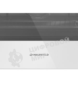 Шкаф духовой электрический Maunfeld AEOD60103W, 60л, дверца с 3 стеклами, белый