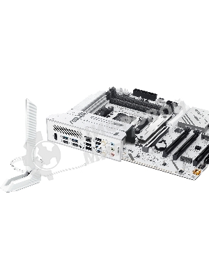 Материнская плата ASUS X870 MAX GAMING WIFI7 W, AM5, AMD X870, 4xDDR5, 4xSATA, 3xM.2, 1xPCIe 5.0 x16, 2xPCIe 4.0 x16, 1xPCIe 3.0 x16, 1xHDMI, 2xUSB Type-C (Display), 1x2.5Gb LAN, Wi-Fi 7, Bluetooth 5.4, 2xUSB-C 40Gbps, 1xUSB-A 10Gbps, 3xUSB-A 5Gbps, 4xUSB-A 2.0, 3x3.5 мм, 7.1, ATX