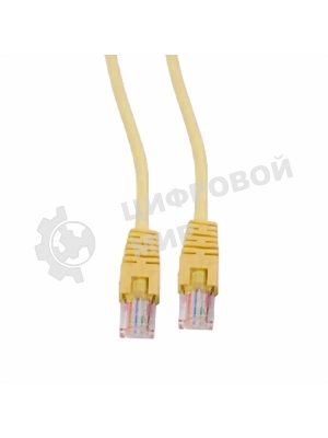 Патч-корд FTP Cablexpert cat.6, 10м, литой, многожильный, желтый