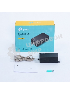 Инжектор PoE Gigabit PoE Injector, 802.3af/at compliant
