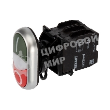 Кнопка LA32HN кр/зел. 