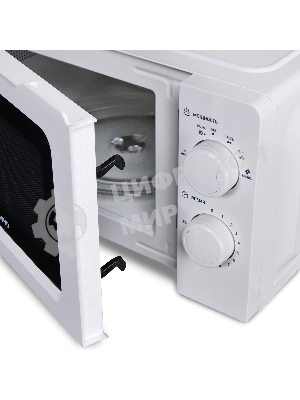 Микроволновая печь Starwind SMW3020 белый, 20 л, 700 Вт, переключатели - поворотный механизм