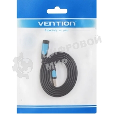 Кабель-удлинитель Vention USB 3.0 AM/AF - 1,5 м плоский VAS-A13-B150