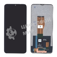 Дисплей (модуль) для Realme C30s (RMX3690) в сборе с тачскрином черный
