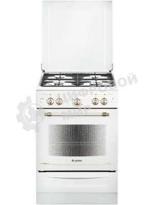 Плита газовая Gefest ПГ 6100-02 0185 белый, конфорок 4 шт, духовка 52 л, 60 см x 85 см x 60 см