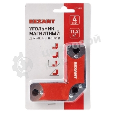 Магнитный угольник-держатель Rexant для сварки на 4 угла, усилие 11,3 кг