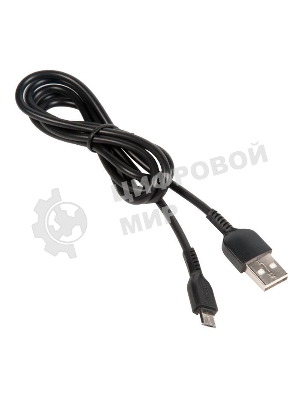 Кабель USB HOCO X20 Flash для Micro USB, 2.4А, 1.0м, черный
