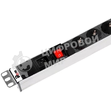 Блок распределения питания Rem R-16-7S-V-440-Z гор.размещ. 7xSchuko базовые 16A EN 60320 С20