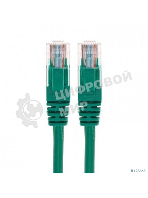 Патч-корд U/UTP Rexant cat.5e, RJ45-RJ45, 26AWG, ZH нг(А)-HF, зеленый, 1,5 м
