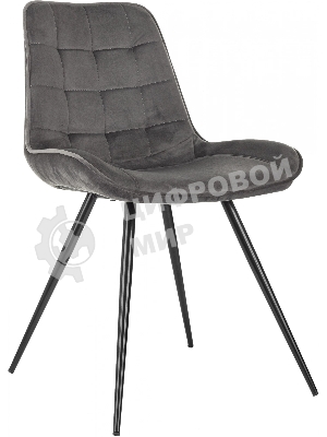 Стул для дома Бюрократ CH-K2_4 комплект 4 шт т.с ерый Holland 18 металл черный на ножках
