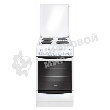 Плита электрическая Gefest 5140-02 0037 белый, конфорок 4 электрических, духовка 60 л, 50 см x 85 см x 58.5 см