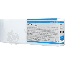 Картридж струйный Epson C13T636200 голубой (700 мл) для Stylus 7700, 7890, 7900, 9700, 9890, 9900, WT7900